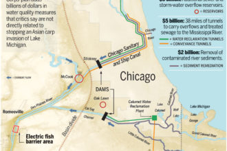 $15 billion Chicago tunnel plan not directly tied to stopping Asian carp